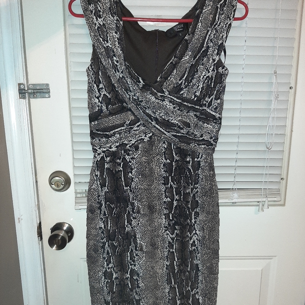 Snake print Tadishi dress